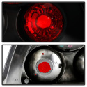 Honda Accord 94-95 Euro Style Tail Lights - Black Spyder Auto