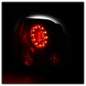 Honda Accord 94-95 LED Tail Lights - Black Spyder Auto