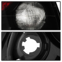 Honda Accord 96-97 Euro Style Tail Lights - Black Spyder Auto