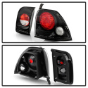 Honda Accord 96-97 Euro Style Tail Lights - Black Spyder Auto