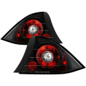 Honda Civic 01-03 2Dr Euro Style Tail Lights - Black Spyder Auto