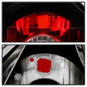 Honda Civic 01-03 2Dr Euro Style Tail Lights - Black Spyder Auto