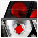 Honda Civic 01-05 4Dr Euro Style Tail Lights - Black Spyder Auto