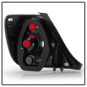 Honda Civic Si 03-05 Hatchback 3DR Euro Style Tail Lights - Black Spyder Auto