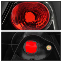 Honda Civic Si 03-05 Hatchback 3DR Euro Style Tail Lights - Black Spyder Auto