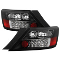 Honda Civic 06-08 2Dr LED Tail Lights - Black Spyder Auto