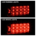 Honda Civic 06-08 2Dr LED Tail Lights - Black Spyder Auto