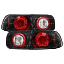 Honda Civic 92-95 2/4DR Euro Style Tail Lights - Black Spyder Auto