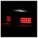 Honda Civic 92-95 2/4DR LED Tail Lights - Black Spyder Auto