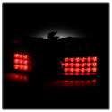 Honda Civic 92-95 3DR LED Tail Lights - Black Spyder Auto