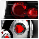 Honda Civic 96-00 2Dr Euro Style Tail Lights - Black Spyder Auto