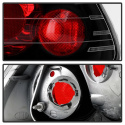 Honda Civic 96-00 2Dr Euro Style Tail Lights - Black Spyder Auto