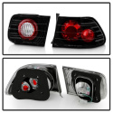 Honda Civic 96-00 2Dr Euro Style Tail Lights - Black Spyder Auto