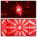 Honda Civic 96-00 3DR LED Tail Lights - Red Clear Spyder Auto