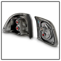 Honda Civic 99-00 4Dr Euro Style Tail Lights - Black Spyder Auto