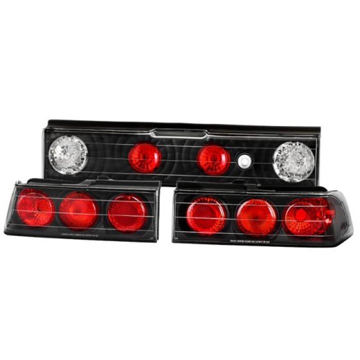 Honda CRX 88-91 Euro Style Tail Lights - Black Spyder Auto in the group Select car model / Honda / CRX 87-91 / Styling at DDESIGN Scandinavia AB (ALT-YD-HCRX88-BK)