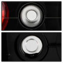 Honda CRX 88-91 Euro Style Tail Lights - Black Spyder Auto