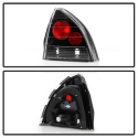 Honda Prelude 92-96 Euro Style Tail Lights - Black Spyder Auto