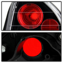 Honda Prelude 92-96 Euro Style Tail Lights - Black Spyder Auto