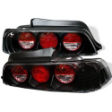 Honda Prelude 97-01 Euro Style Tail Lights - Black Spyder Auto