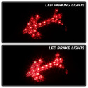Hyundai Genesis 10-12 2Dr LED Tail Lights - Black Spyder Auto