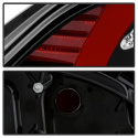 Hyundai Genesis 10-12 2Dr LED Tail Lights - Black Spyder Auto