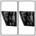 Jeep Grand Cherokee 05-06 Euro Style Tail Lights - Black Spyder Auto