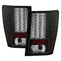 Jeep Grand Cherokee 05-06 LED Tail Lights - Black Spyder Auto