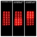 Jeep Grand Cherokee 05-06 LED Tail Lights - Black Spyder Auto