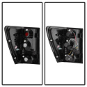 Jeep Grand Cherokee 05-06 Euro Style Tail Lights - Smoke Spyder Auto