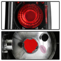 Jeep Grand Cherokee 93-98 Euro Style Tail Lights - Black Spyder Auto