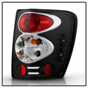 Jeep Grand Cherokee 99-04 Euro Style Tail Lights - Black Spyder Auto