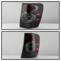 Jeep Grand Cherokee 99-04 Euro Style Tail Lights - Black Smoke Spyder Auto