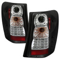 Jeep Grand Cherokee 99-04 LED Tail Lights Version 2 - Black Spyder Auto