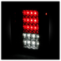 Jeep Wrangler 07-15 LED Tail Lights - Red Clear Spyder Auto