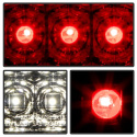 Jeep Wrangler 07-15 LED Tail Lights - Red Clear Spyder Auto