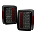 Jeep Wrangler 07-15 LED Tail Lights - Smoke Spyder Auto