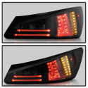 Lexus IS250 06-08 LED Tail Lights - Black Smoke Spyder Auto