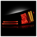 Lexus IS250 06-08 LED Tail Lights - Black Smoke Spyder Auto