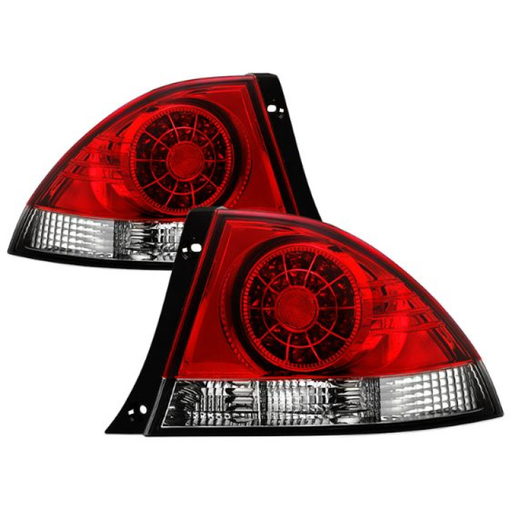 Lexus IS 300 01-03 LED Tail Lights - Red Clear Spyder Auto in the group Select car model / Lexus / IS 98-05 / Styling / Lights at DDESIGN Scandinavia AB (ALT-YD-LIS300-LED-RC)
