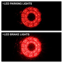 Lexus IS 300 01-03 LED Tail Lights - Red Clear Spyder Auto