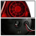 Lexus IS 300 01-03 LED Tail Lights - Red Clear Spyder Auto