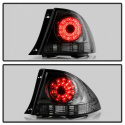 Lexus IS 300 01-03 LED Tail Lights - Smoke Spyder Auto
