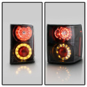 Land Rover Range Rover HSE 03-05 LED Tail Lights - Black Spyder Auto