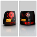 Land Rover Range Rover Sport 06-09 LED Tail Lights - Black Spyder Auto