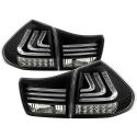 Lexus RX330 / RX350 04-09 LED Tail Lights - Black Spyder Auto