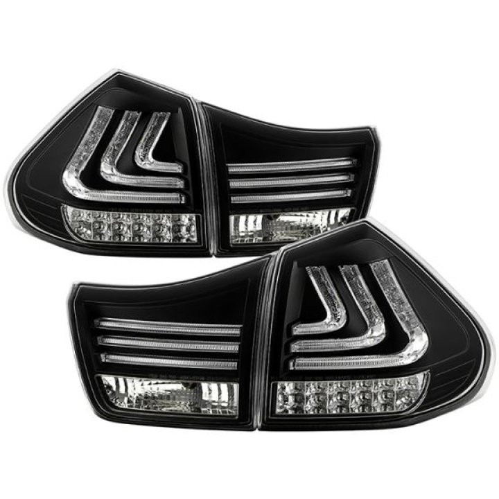 Lexus RX330 / RX350 04-09 LED Tail Lights - Black Spyder Auto in the group Select car model / Lexus / RX / Styling at DDESIGN Scandinavia AB (ALT-YD-LRX04-LED-BK)