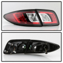 Mazda 6 03-08 4/5DR (Not fit Wagon) LED Tail Lights - Black Spyder Auto