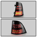 Mercedes Benz W163 M-Class ML 98-05 LED Tail Lights - Smoke Spyder Auto