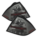Mercedes Benz W203 C-Class 05-07 4DR Sedan LED Tail Lights - Smoke Spyder Auto